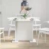 Étkezőasztal Fehér 110 x 60 x 75 cm Faanyag