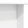 Étkezőasztal Fehér 110 x 60 x 75 cm Faanyag