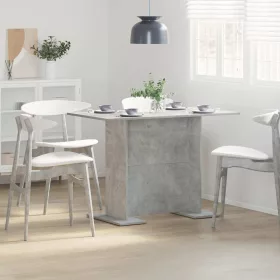 Étkezőasztal Beton szürke 110 x 60 x 75 cm Faanyag