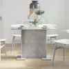 Étkezőasztal Beton szürke 110 x 60 x 75 cm Faanyag
