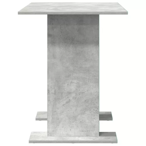 Étkezőasztal Beton szürke 110 x 60 x 75 cm Faanyag