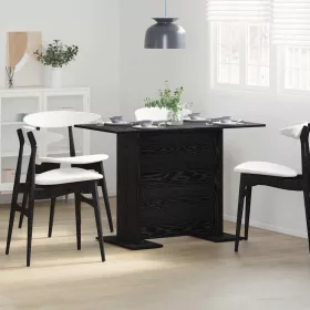 Étkezőasztal Musta tammi 110 x 60 x 75 cm Faanyag
