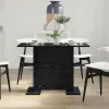 Étkezőasztal Musta tammi 110 x 60 x 75 cm Faanyag