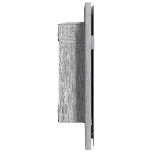 Fürdőszobai tükör Magas szürke sonoma 80 x 8.5 x 37 cm Faanyag