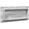 Fürdőszobai tükör Magas szürke sonoma 80 x 8.5 x 37 cm Faanyag