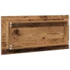 Fürdőszobai tükör tükörrel Régi fa 80 x 8.5 x 37 cm Faanyag