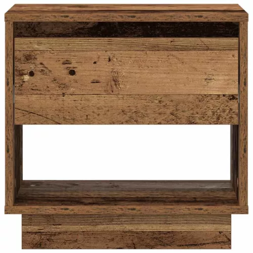 Éjjeliszekrény fiókkal 2 pcs Régi fa 45 x 34 x 44 cm Faanyag