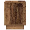 Éjjeliszekrény fiókkal 2 pcs Régi fa 45 x 34 x 44 cm Faanyag