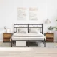 Éjjeliszekrény fiókkal 2 pcs Régi fa 45 x 34 x 44.5 cm Faanyag