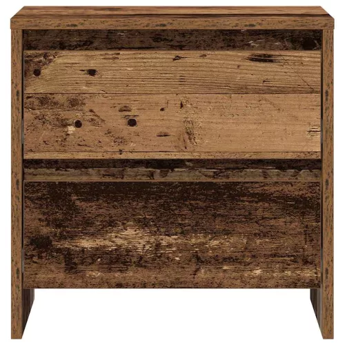 Éjjeliszekrény fiókkal 2 pcs Régi fa 45 x 34 x 44.5 cm Faanyag