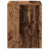 Éjjeliszekrény fiókkal 2 pcs Régi fa 45 x 34 x 44.5 cm Faanyag