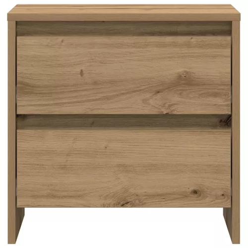 Éjjeliszekrény fiókkal kézműves tölgy 45 x 34 x 44.5 cm Faanyag
