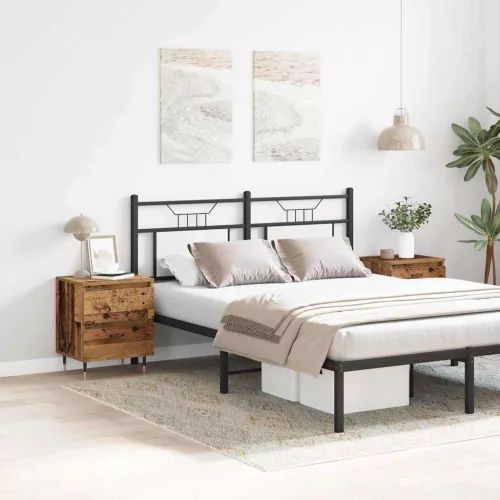 Éjjeliszekrény fiókkal 2 pcs Régi fa 40 x 35 x 50 cm Faanyag