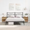 Éjjeliszekrény 2 pcs kézműves tölgy 40 x 35 x 50 cm Faanyag