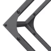 Antracitszürke hidegen hengerelt acél tűzifatároló 100x25x100cm