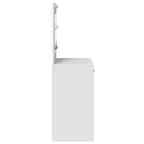 Sminkasztal fiókkal tárolóval Fehér 78.5 x 41 x 135 cm Faanyag