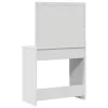 Sminkasztal fiókkal tárolóval Fehér 78.5 x 41 x 135 cm Faanyag