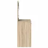 Sminkasztal fiókkal sonoma tölgy 78.5 x 41 x 135 cm Faanyag