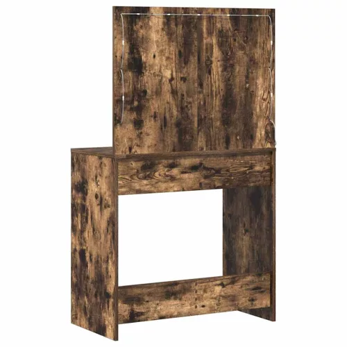 Sminkasztal fiókkal Füstölt tölgy 78.5 x 41 x 135 cm Faanyag