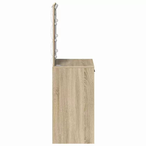 Sminkasztal fiókkal sonoma tölgy 50 x 41 x 135 cm Faanyag