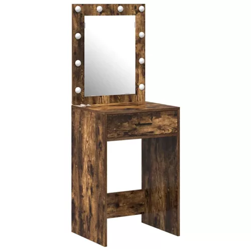 Sminkasztal fiókkal Füstölt tölgy 50 x 41 x 135 cm Faanyag