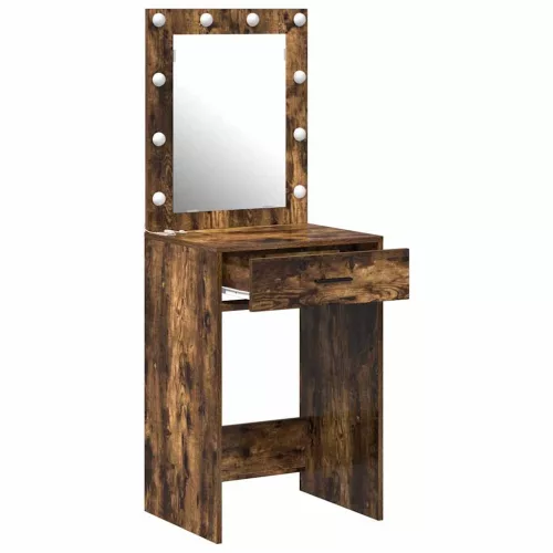 Sminkasztal fiókkal Füstölt tölgy 50 x 41 x 135 cm Faanyag