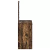 Sminkasztal fiókkal Füstölt tölgy 50 x 41 x 135 cm Faanyag