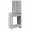 Sminkasztal fiókkal Szürke Sonoma 50 x 41 x 135 cm Faanyag