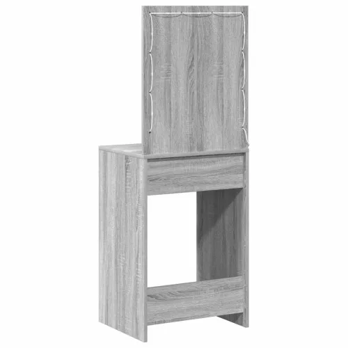 Sminkasztal fiókkal Szürke Sonoma 50 x 41 x 135 cm Faanyag