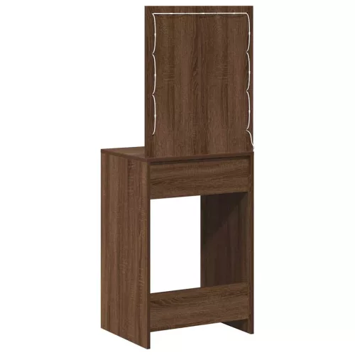 Sminkasztal fiókkal Barna Tölgy 50 x 41 x 135 cm Faanyag