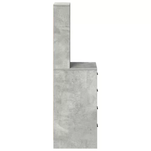 Magasfiú fiókkal Beton szürke 40 x 41 x 135 cm Faanyag