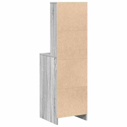 Magasfiú fiókkal Szürke sonoma 40 x 41 x 135 cm Faanyag