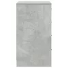 Széf fiókkal Beton szürke 40 x 41 x 75 cm Faanyag