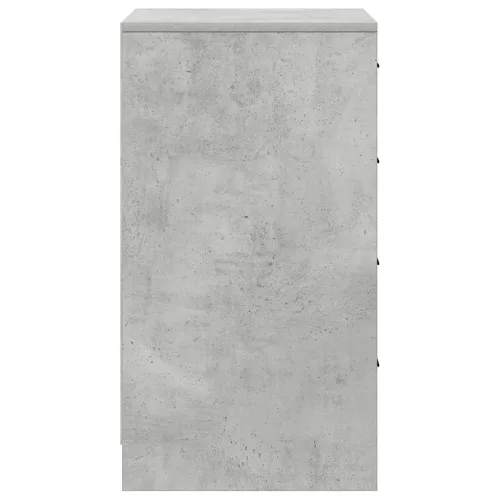 Széf fiókkal Beton szürke 40 x 41 x 75 cm Faanyag