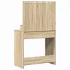 Sminktükör fiókkal sonoma tölgy 79 x 41 x 135 cm Faanyag