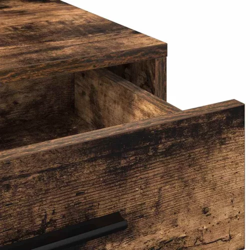 Sminktükör fiókkal Füstölt tölgy 79 x 41 x 135 cm Faanyag