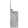 Sminktükör fiókkal Beton szürke 50 x 41 x 135 cm Faanyag