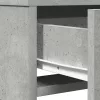 Sminktükör fiókkal Beton szürke 50 x 41 x 135 cm Faanyag