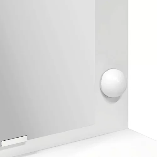 Sminkasztal polcokkal tárolóval Fehér 100 x 41 x 135 cm Faanyag