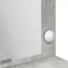 Sminkasztal polcokkal Beton szürke 100 x 41 x 135 cm Faanyag