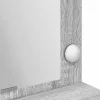 Sminkasztal polcokkal Szürke sonoma 100 x 41 x 135 cm Faanyag