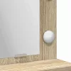 Sminkasztal polcokkal sonoma tölgy 79 x 41 x 135 cm Faanyag
