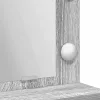 Sminkasztal polcokkal Szürke sonoma 79 x 41 x 135 cm Faanyag