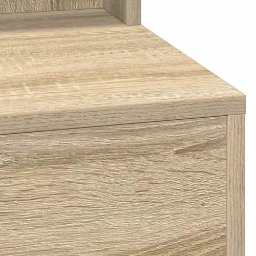 Sminkasztal polcokkal Sonoma tölgy 50 x 41 x 135 cm Faanyag