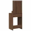 Sminkasztal polcokkal Barna Tölgy 50 x 41 x 135 cm Faanyag