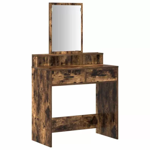 Fésülködőasztal fiókkal Füstölt tölgy 79 x 41 x 140 cm Faanyag
