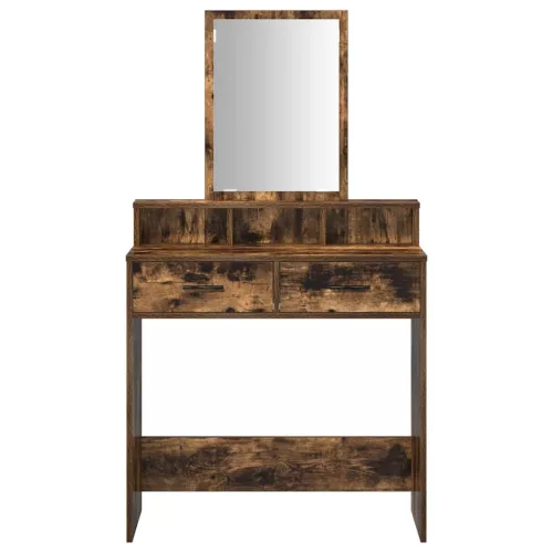 Fésülködőasztal fiókkal Füstölt tölgy 79 x 41 x 140 cm Faanyag