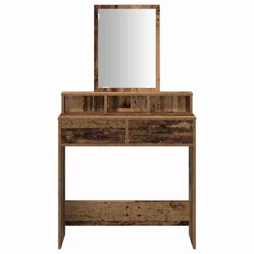 Fésülködőasztal fiókkal Régi fa 79 x 41 x 140 cm Faanyag