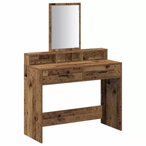 Fésülködőasztal fiókkal Öreg fa 100 x 41 x 140 cm Faanyag