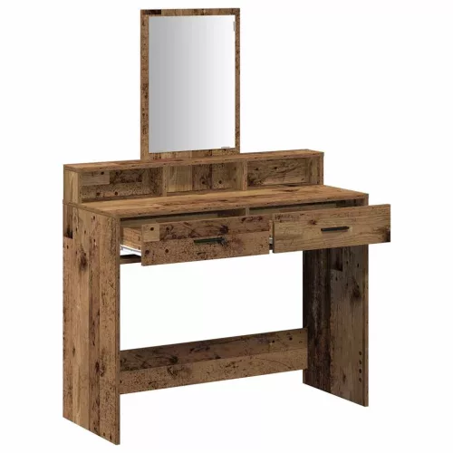 Fésülködőasztal fiókkal Öreg fa 100 x 41 x 140 cm Faanyag
